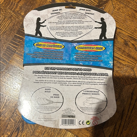 Poof! Double Dutch Jump Ropes - Blue and Orange - Picture 2 of 2